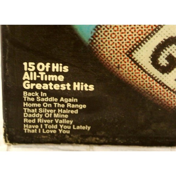 3 VTG Country Albums Vinyls LP Gene Autry Waylon and Willie Nelson WWII Marlboro - Picture 10 of 12